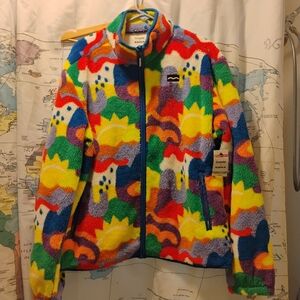 NWT Kohls Crayola Fleece Jacket Adaptive! Large